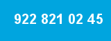 922 821 02 45